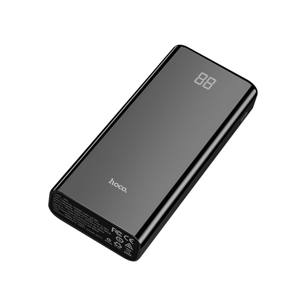 SẠC DỰ PHÒNG CAO CẤP HOCO J45/ 10000MAH 2 CỔNG RA - CHÍNH HÃNG