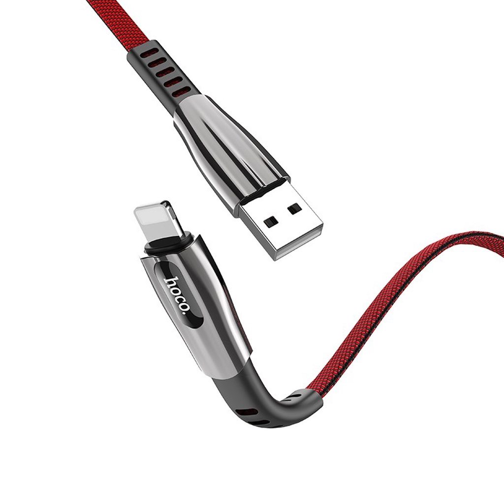 CÁP SẠC NHANH HOCO U70 DÒNG 2.4A ĐẦU LIGHTNING DÀI 1.2M - CHÍNH HÃNG