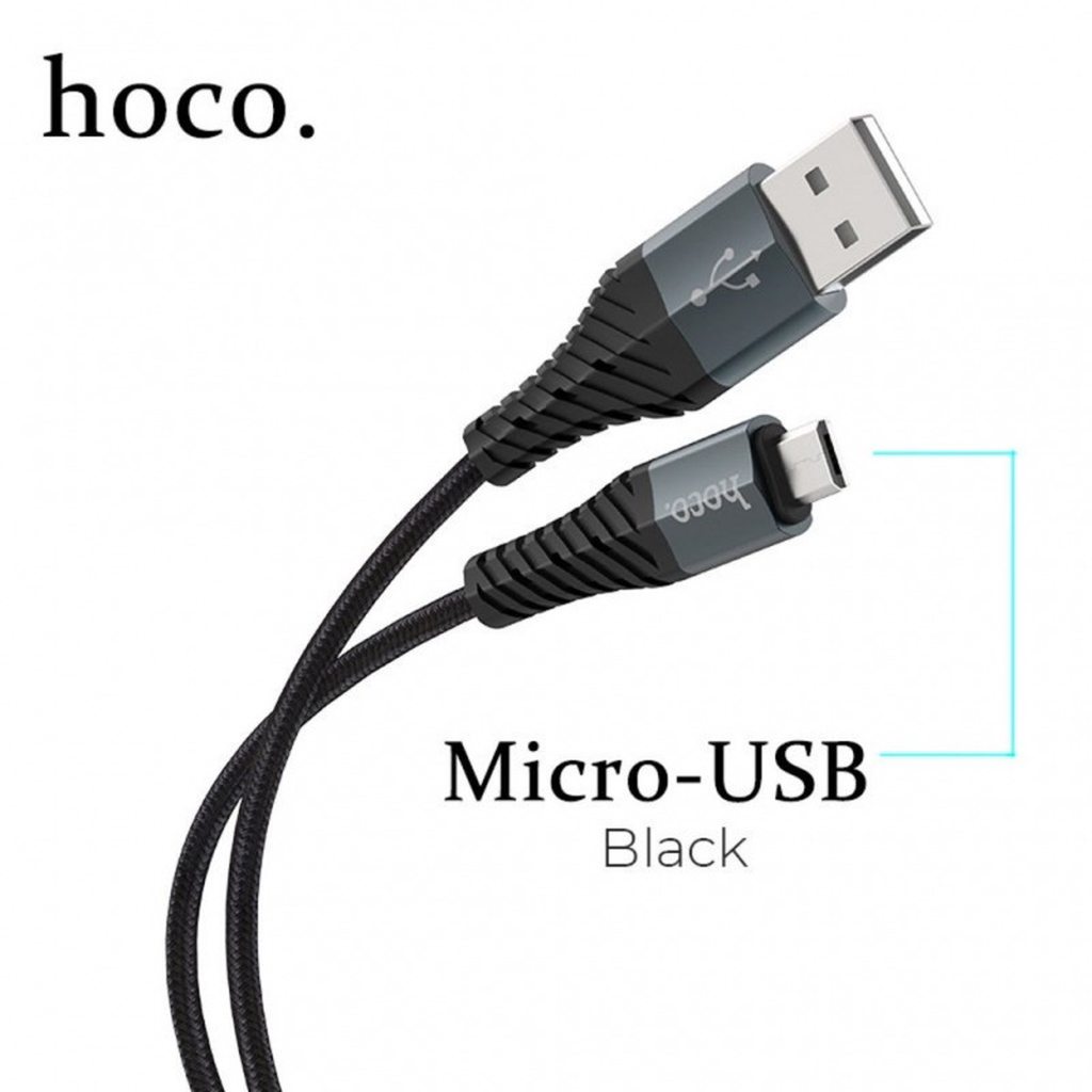 CÁP SẠC NHANH HOCO X38 ĐẦU MICRO DÀI 1M - CHÍNH HÃNG