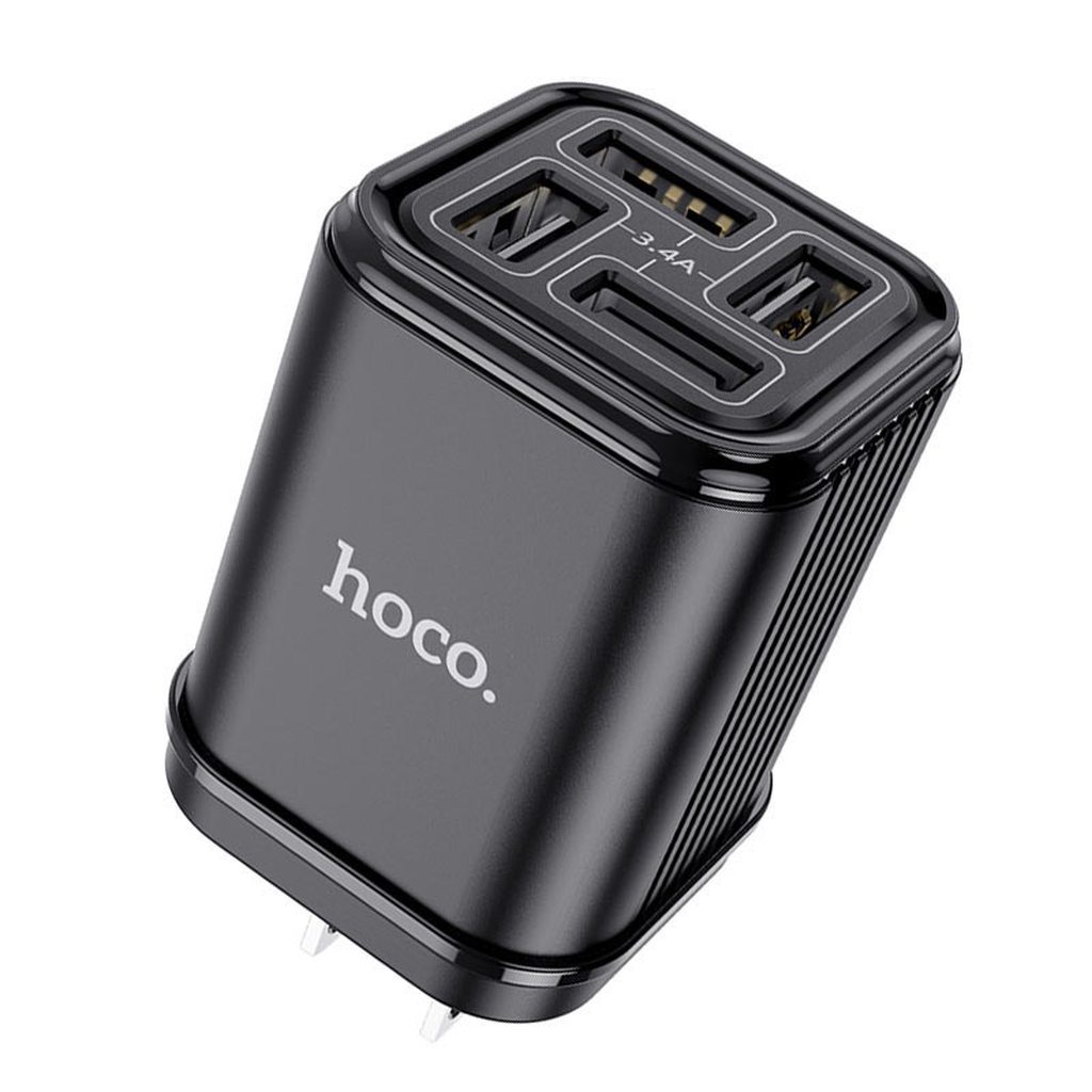 CỦ SẠC NHANH HOCO C84 / 3.4A / 4 CỔNG - CHÍNH HÃNG