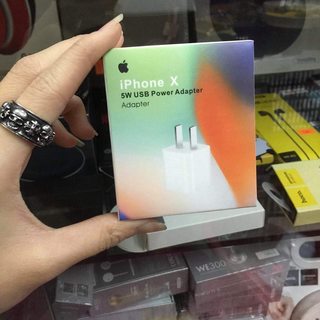 CỦ SẠC IPHONE X ZIN LINH KIỆN CAO CẤP NGUYÊN HỘP