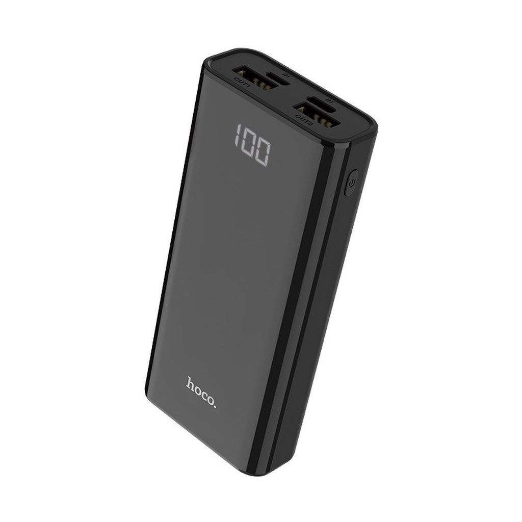 SẠC DỰ PHÒNG CAO CẤP HOCO J45/ 10000MAH 2 CỔNG RA - CHÍNH HÃNG