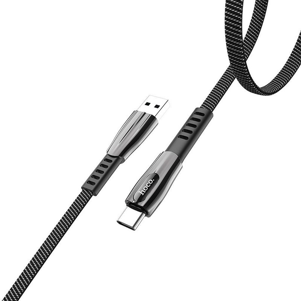 CÁP SẠC NHANH HOCO U70 DÒNG 2.4A ĐẦU TYPE C DÀI 1.2M - CHÍNH HÃNG