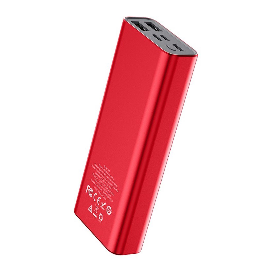 SẠC DỰ PHÒNG CAO CẤP HOCO J46 / 10000MAH 2 CỔNG RA - CHÍNH HÃNG